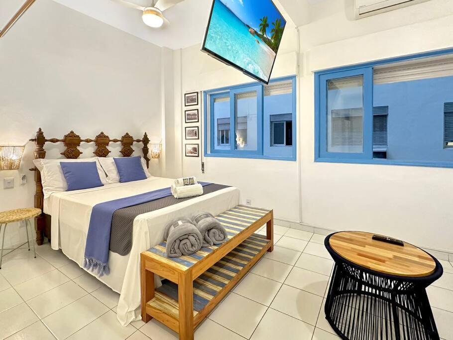 Facing The Sea Ac Basilica Embare Bars&Restaurants Apartment Santos  Exterior photo